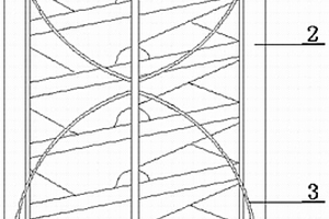 振动螺旋选矿机溜槽固定结构