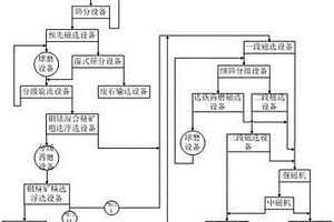 降低铁精矿中硫含量并分选钴精矿的选矿系统