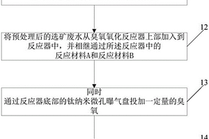对选矿废水进行选择性氧化处理的方法