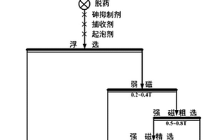 含磁黄铁矿的高砷硫精矿砷硫分离选矿工艺