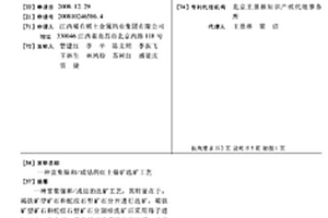 富集镍和/或钴的红土镍矿选矿工艺