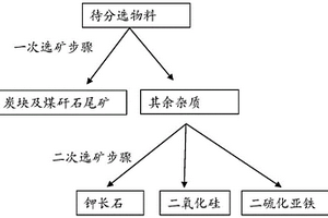 利用色度差对煤矸石进行选矿工艺