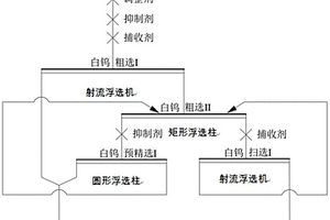 提高低品位伴生白钨矿预选段选矿效率的方法