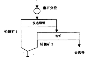 提高铅中银回收率的分步浮选工艺