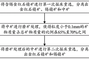 金红石精矿除锡方法及设备