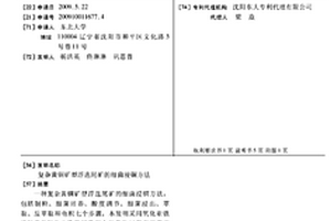 复杂黄铜矿型浮选尾矿的细菌浸铜方法