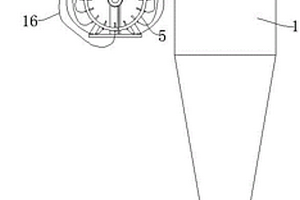 用于钼精尾再选的旋流器进料装置