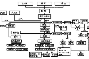 吹氧造锍多金属捕集工艺