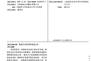 陶瓷内衬钢管的制造方法