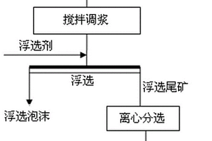 氧化洗净残渣高分散体系降硫富铋的浮重联合工艺方法