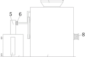 矿石色选机用非金属矿石除杂装置