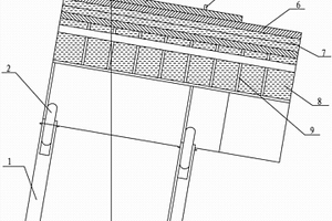 煤矿采空区支护前探梁卡固装置