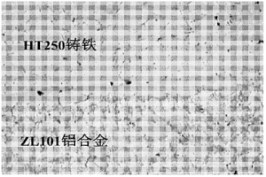 铝合金包覆铸铁缸套复合材料及其制备工艺