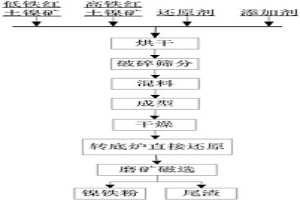 红土镍矿的处理方法