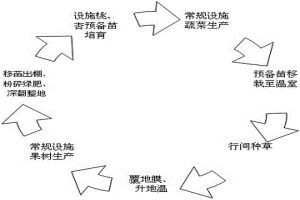 温室高效、可持续生产方法及果树盆栽基质