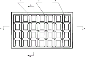 棱形节能阳极板