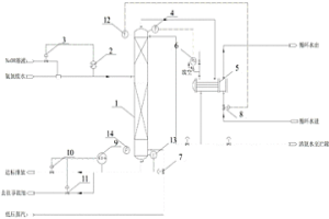 高浓度氨氮废水汽提处理的自动控制系统