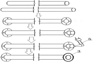 钢衬PE管道及其制作方法