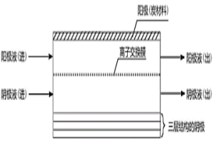 Fe<sup>2+</sup>阴极还原与阳极氧化耦合的电化学反应器