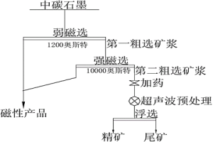 中碳石墨选矿工艺