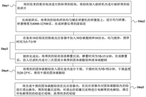 废旧电池的铅泥脱硫回收工艺