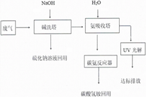 含氨和硫化铵废气处理方法及系统
