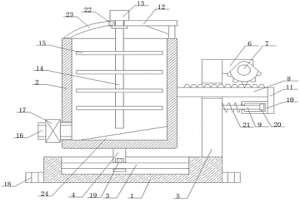 冶金焦粉添加剂生产用搅拌分散装置