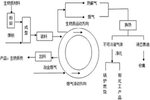 热解成型生物质制炭的方法