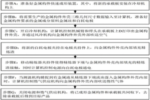 金属构件快速成形方法