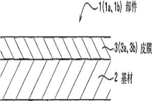 硬质皮膜被覆部件及冶金工具以及靶