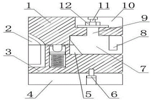 粉末冶金模具用开模机构