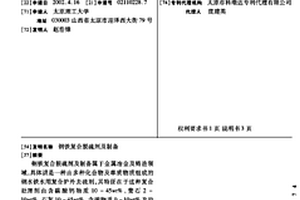钢铁复合脱硫剂及制备