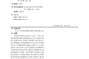 Cu-Nb纳米弥散强化铜合金的制备方法