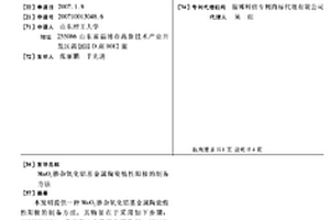 MnO2掺杂氧化铝基金属陶瓷惰性阳极的制备方法
