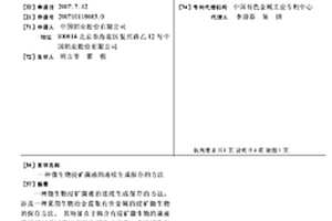 微生物浸矿菌液的连续生成保存的方法