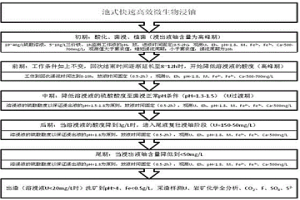 高效池式微生物浸铀方法