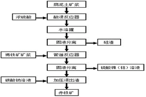 从红土镍矿中回收镍、钴和铁的方法