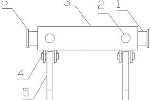 适用于宽吊具的渣罐分体吊具