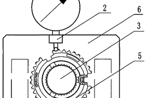 齿毂外跨棒距检测装置