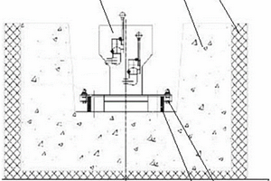 用于提高高炉残铁孔道角度精准度的开孔装置