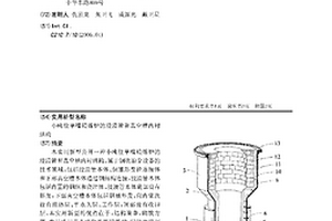 小吨位单嘴精炼炉的浸渍管和真空槽内衬结构