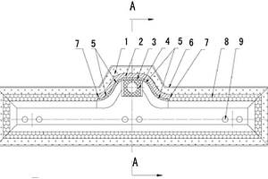 异型坯连铸机中间包工作衬及其施工胎膜