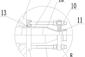蒸汽干燥机金属盘管外轴向固定机构