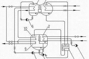 具有双发生器的第二类吸收式热泵机组