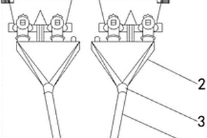 连接精矿喷嘴的下料溜管装置