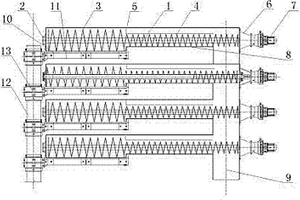 多层联动式螺旋卸料装置