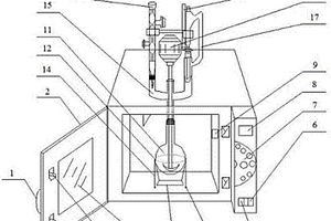 浸出软锰矿的微波反应装置