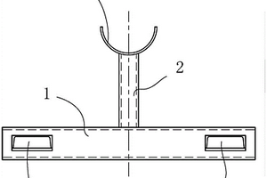 更换转炉出钢口的辅助工具