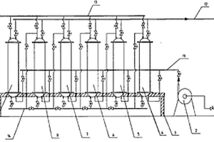 由多个离子交换柱组成离子交换系统的柱间连接方式