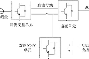 含储能的电弧炉供能电源系统